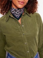 Boden Green 100% Cotton Sienna Cord Shirt - Image 3 of 5
