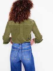 Boden Green 100% Cotton Sienna Cord Shirt - Image 4 of 5