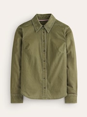 Boden Green 100% Cotton Sienna Cord Shirt - Image 5 of 5