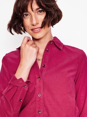 Boden Pink 100% Cotton Sienna Corduroy Shirt - Image 2 of 5