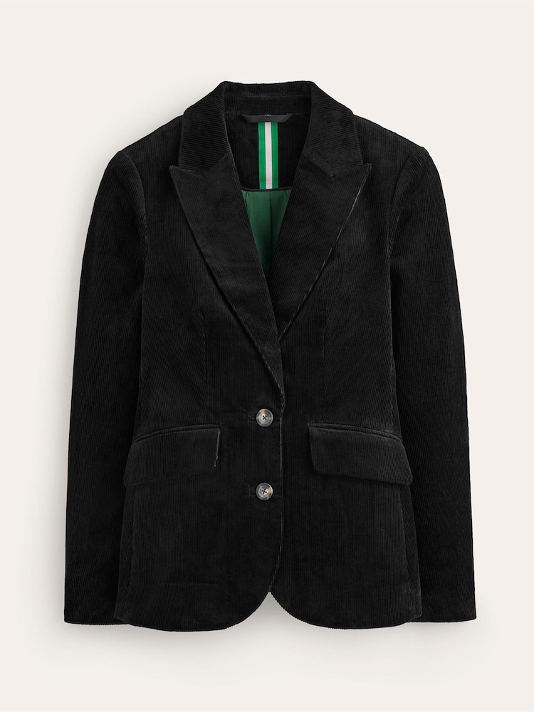 Boden Black Marylebone Cord Blazer - Image 6 of 6