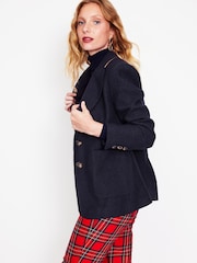 Boden Blue Marylebone Textured Blazer - Image 1 of 6