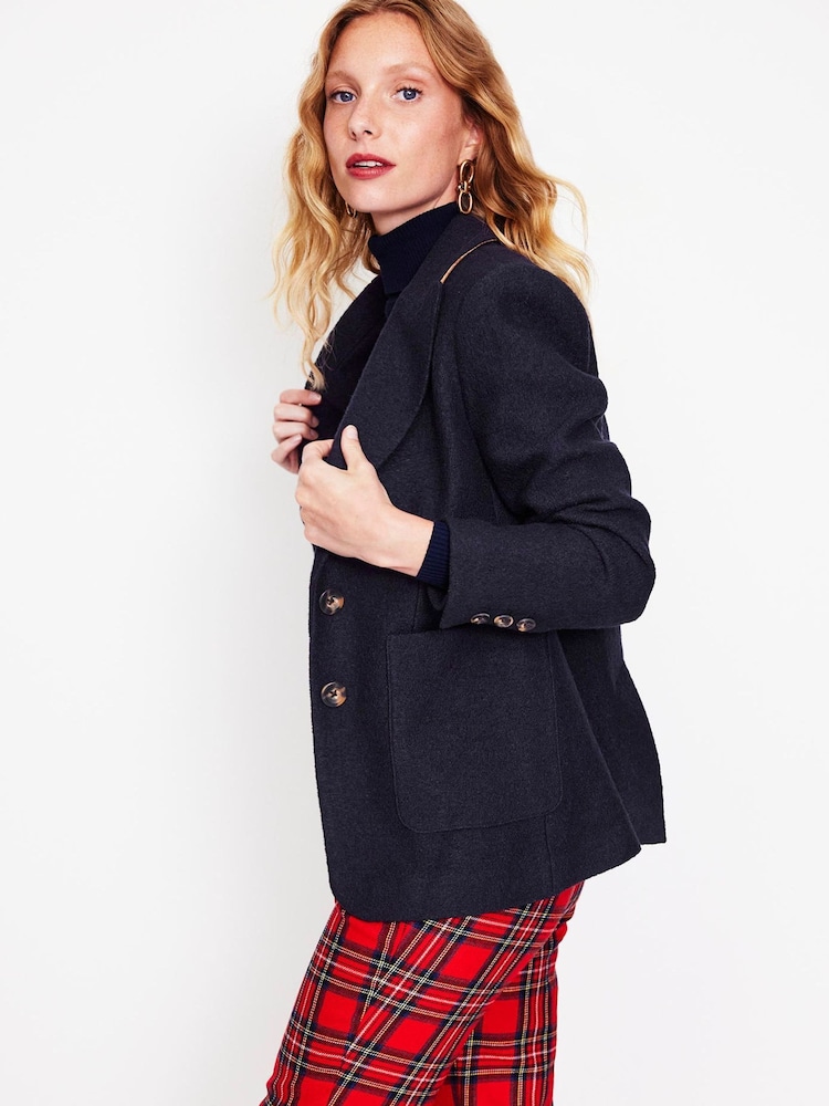 Boden Blue Marylebone Textured Blazer - Image 1 of 6
