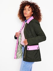 Boden Green 100% Cotton Heritage Wax Jacket - Image 4 of 5