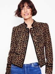 Boden Brown Cambridge Military Jacket - Image 2 of 6