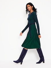 Grün - Boden Lola Midi-Strickkleid - Bild 4 von 7