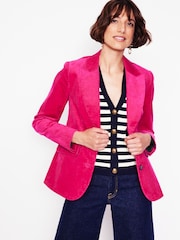 Boden Pink Marylebone Cord Blazer - Image 4 of 6