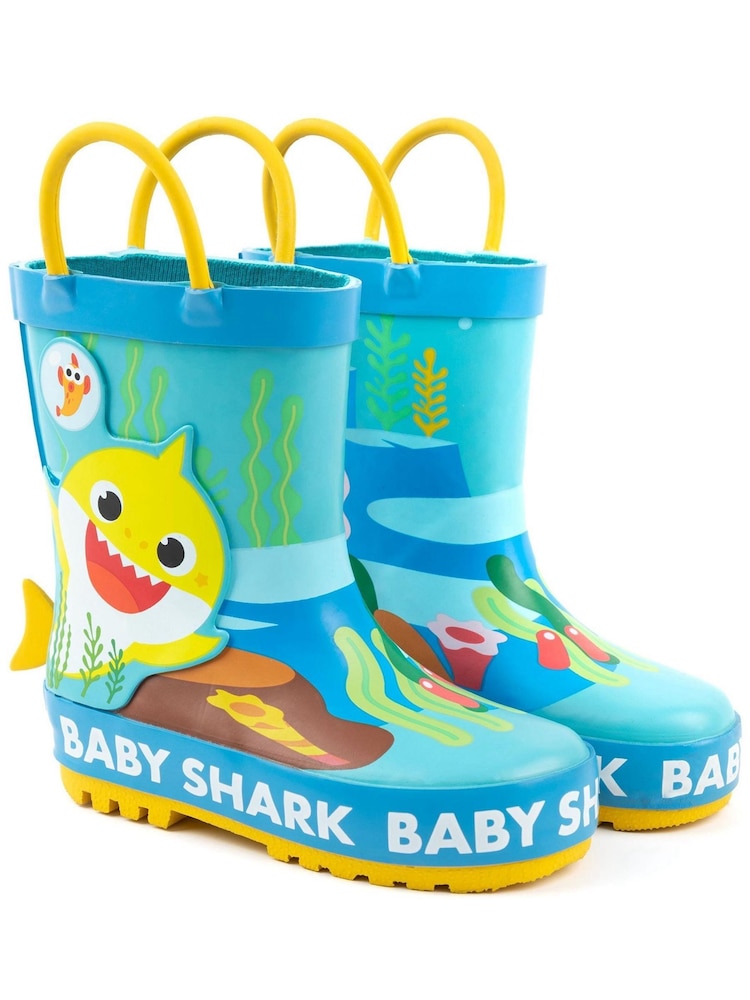 Vanilla Underground Blue Kids Character Wellies - Image 1 of 5