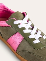 Boden Green Erin Retro Tennis Trainers - Image 5 of 5