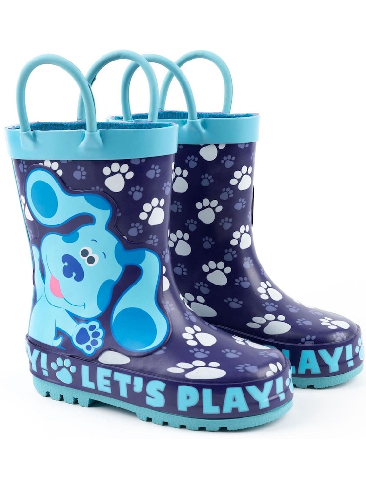 Vanilla Underground Blue Kids Character Wellies - Image 1 of 5