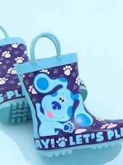 Vanilla Underground Blue Kids Character Wellies - Image 2 of 5