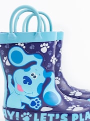 Vanilla Underground Blue Kids Character Wellies - Image 3 of 5