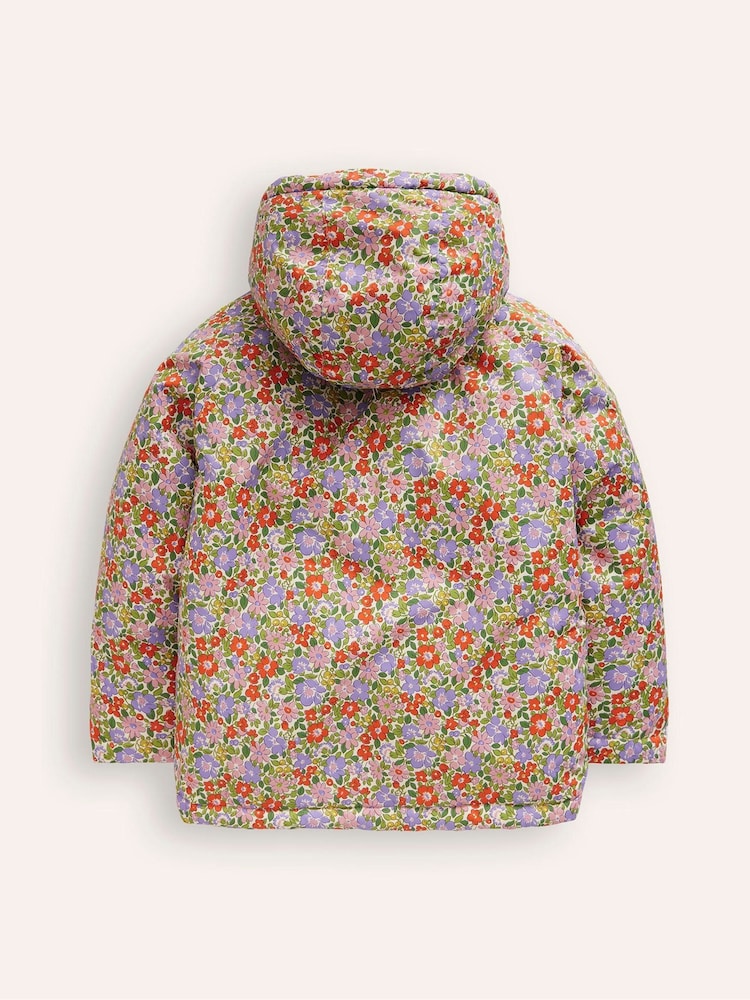 Boden Purple Sherpa Lined Anorak Coat - Image 2 of 4