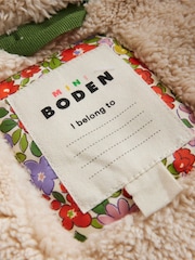 Boden Purple Sherpa Lined Anorak Coat - Image 4 of 4