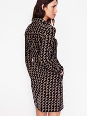 Boden Brown Flora Corduroy Shirt Dress - Image 2 of 5