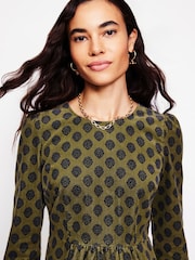 Boden Green Ora Short Corduroy Dress - Image 2 of 5