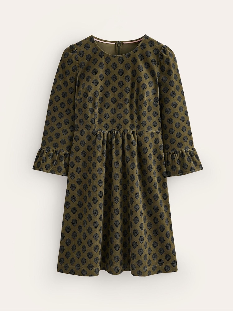 Boden Green Ora Short Corduroy Dress - Image 5 of 5