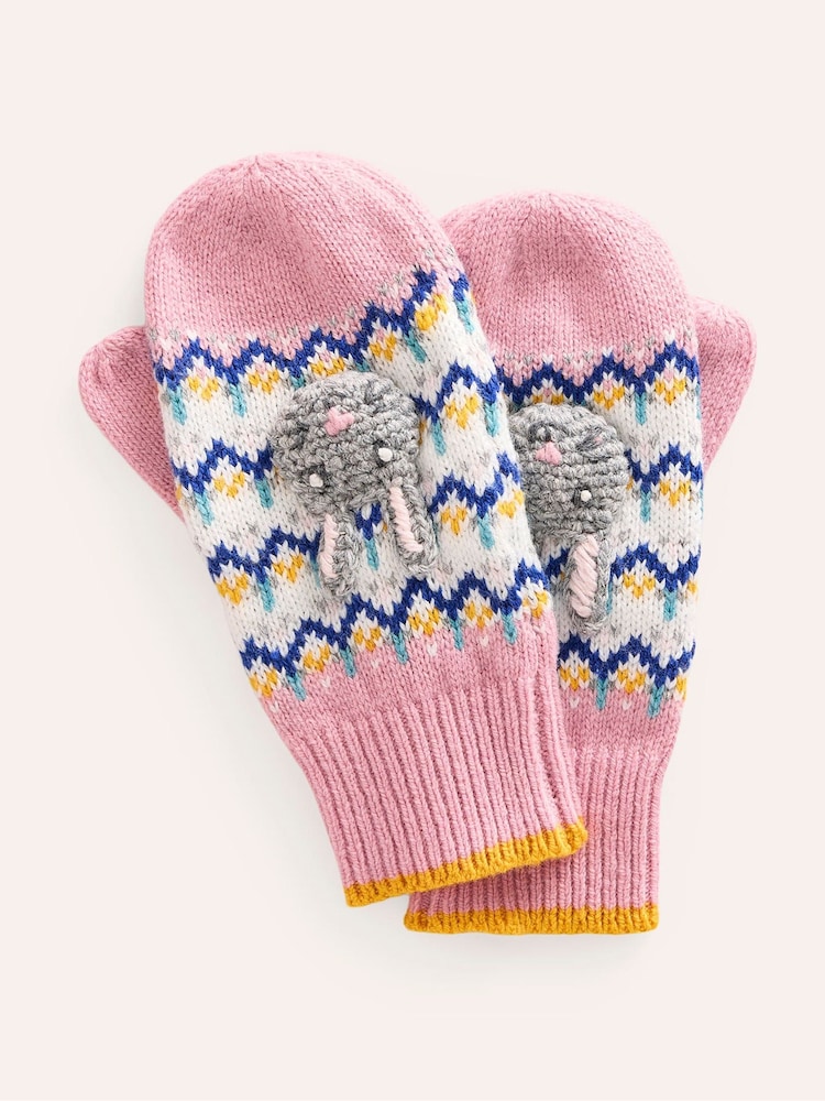 Boden zajček fairisle vzorec novost rokavice - Slika 1 iz 2 Boden zajček fairisle vzorec novost rokavice - Slika 1 iz 2