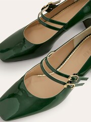 Boden Green Block Heel Pumps - Image 4 of 4
