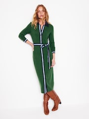 Boden Green Victoria Knitted Shirt Dress - Image 4 of 5