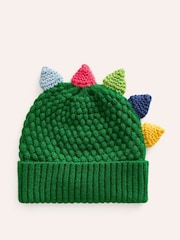 Boden Green Dino Novelty Beanie - Image 1 of 2