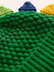 Boden Green Dino Novelty Beanie - Image 2 of 2