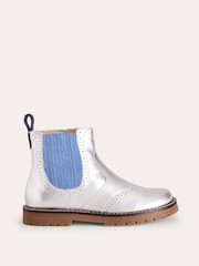 Boden Metallic Metallic Leather Chelsea Boots - Image 1 of 3
