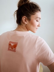 Orange 100% Cotton Short Sleeve Pyjamas - Image 5 of 7