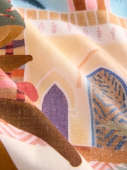 Pink Palms Short Sleeve Button Through Pyjamas - Image 10 of 10