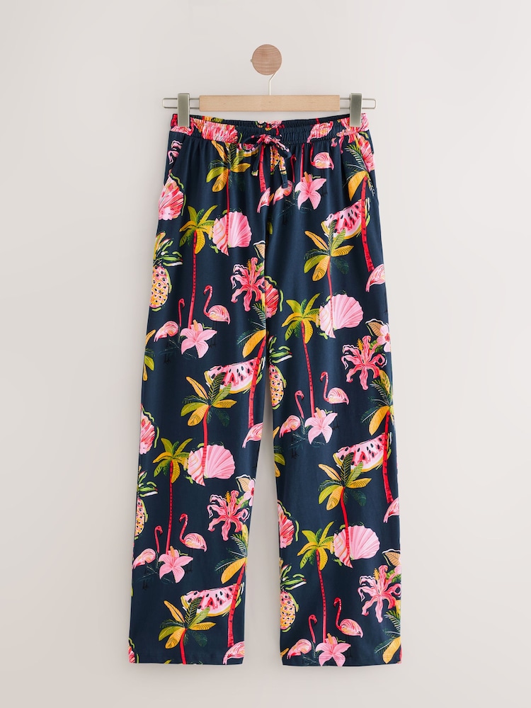 Pink Flamingo Jersey Short Sleeve Pyjamas - Image 10 of 10 Pink Flamingo Jersey Short Sleeve Pyjamas - Image 10 of 10