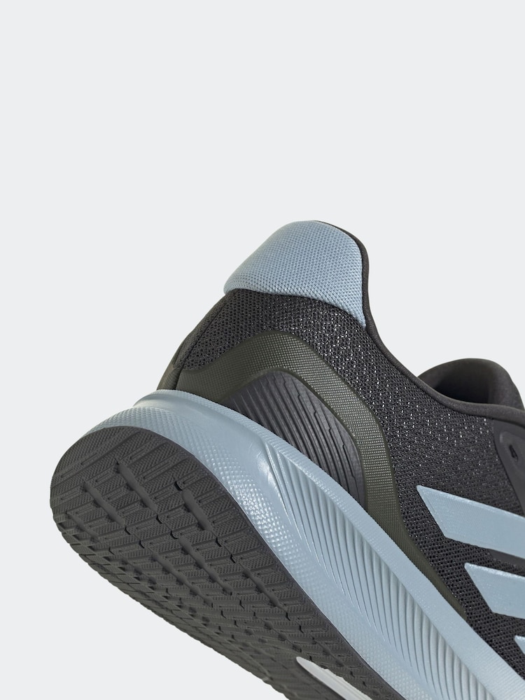 adidas Black Runfalcon 5 Running Trainers - Image 8 of 9