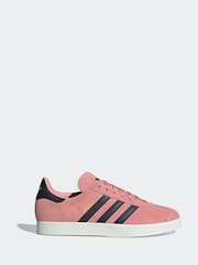adidas Originals Pink Gazelle Trainers - Image 1 of 9