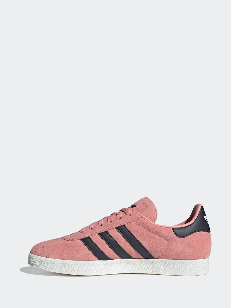 adidas Originals Pink Gazelle Trainers - Image 2 of 9