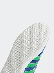 adidas Originals Blue/Green Gazelle Trainers - Image 9 of 9