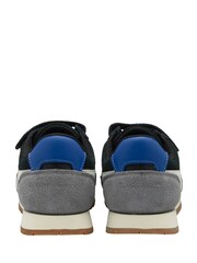 Gola Black Kids Austin Pure Strap Recycled PU Trainers - Image 3 of 4