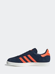 Темно-синий/Оранжевый - Кроссовки adidas Originals Gazelle - Изображение 3 из 3