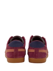 Gola Pink Ladies Bullet Suede Lace-Up Trainers - Image 3 of 4