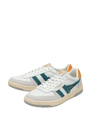Gola salt white Ladies Hawk Lace-Up Trainers - Image 2 of 4