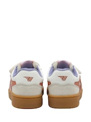 Gola White Kids Eagle Strap Trainers - Image 3 of 4