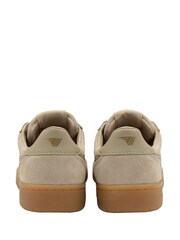 Gola Grey Ladies Hawk Suede 86 Lace-Up Trainers - Image 3 of 4