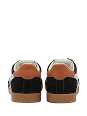Gola Black Kids Elan Suede Lace-Up Trainers - Image 3 of 4