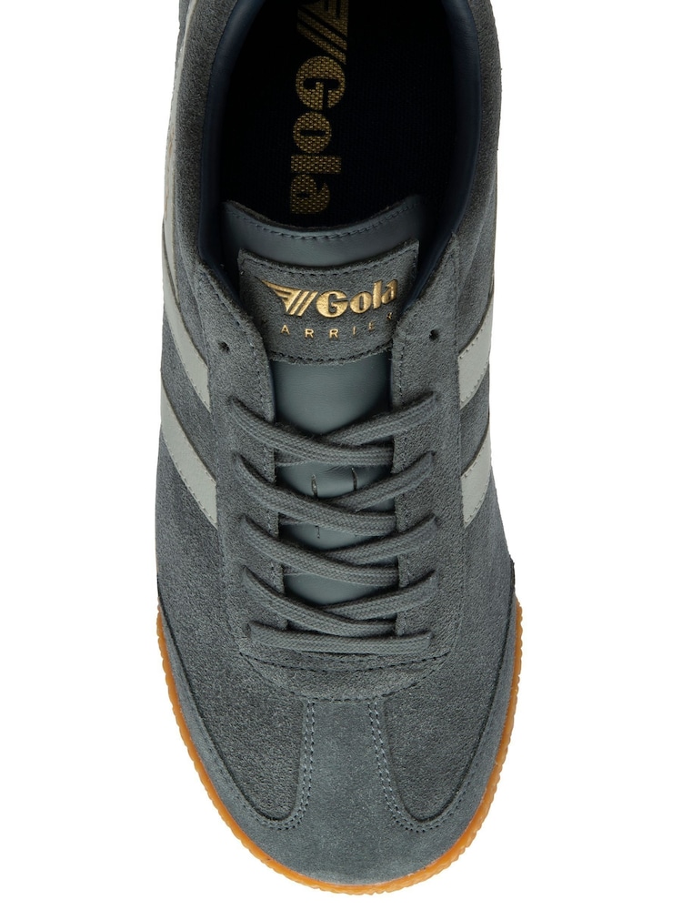 Baskets Gola Harrier homme en daim à lacets - Image 4 of 4