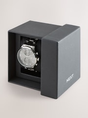 Gun Metal Brushed Bracelet Watch - Image 6 of 6