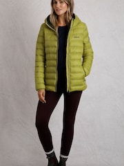 Weird Fish Mustard Yellow Eshka Lightweight Padded Jacket - Image 2 of 9