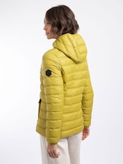Weird Fish Mustard Yellow Eshka Lightweight Padded Jacket - Image 4 of 9