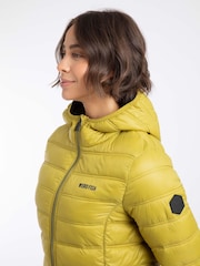 Weird Fish Mustard Yellow Eshka Lightweight Padded Jacket - Image 5 of 9