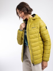 Weird Fish Mustard Yellow Eshka Lightweight Padded Jacket - Image 6 of 9
