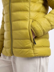 Weird Fish Mustard Yellow Eshka Lightweight Padded Jacket - Image 7 of 9
