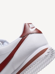 Nike White Cortez Trainers - Image 8 of 11