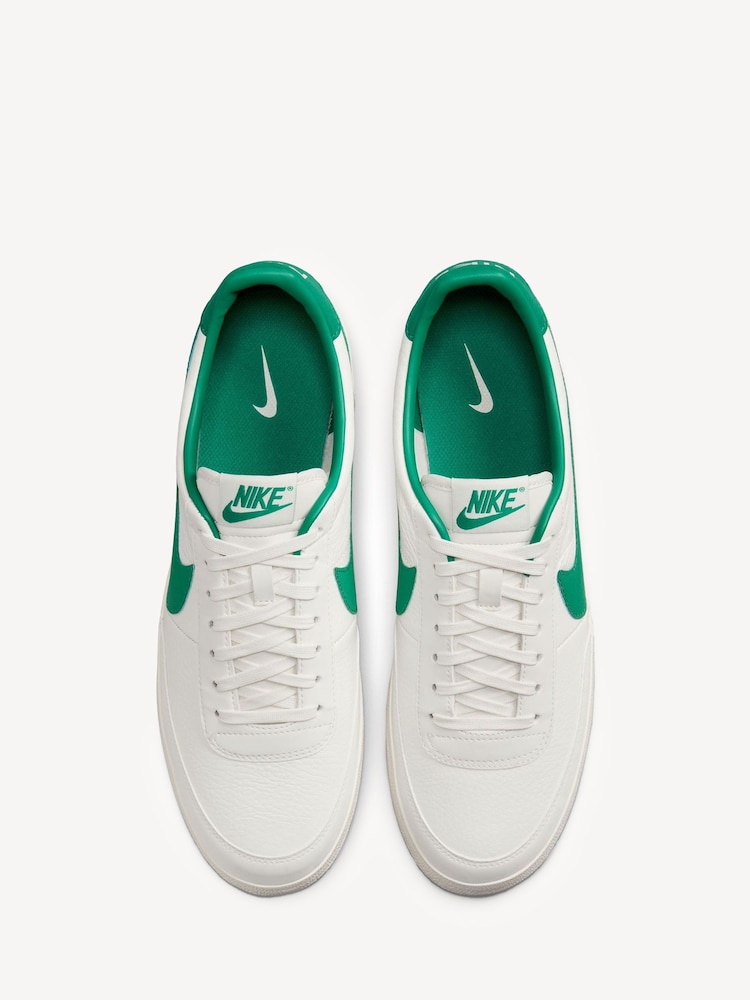 Nike White/Green Killshot 2 Leather Trainers - Image 5 of 9